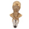 Quick Connecting Pivoting Coupler Attachment 1/4in for Pressure Washer Nozzle