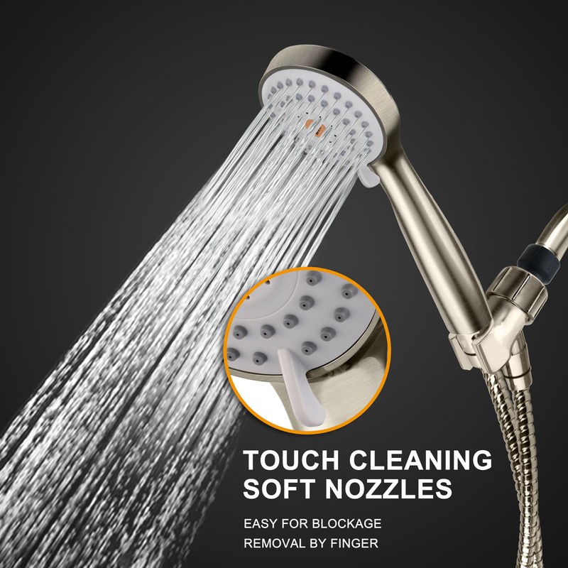YOO.MEE High Pressure Handheld Shower Head with Powerful Shower Spray