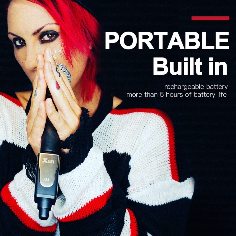 Xvive U3T Transmitter ONLY for U3 Microphone Wireless System