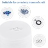 100 Sheets Microwave Kiln Papers 4.7 Inch Round Ceramic Fiber