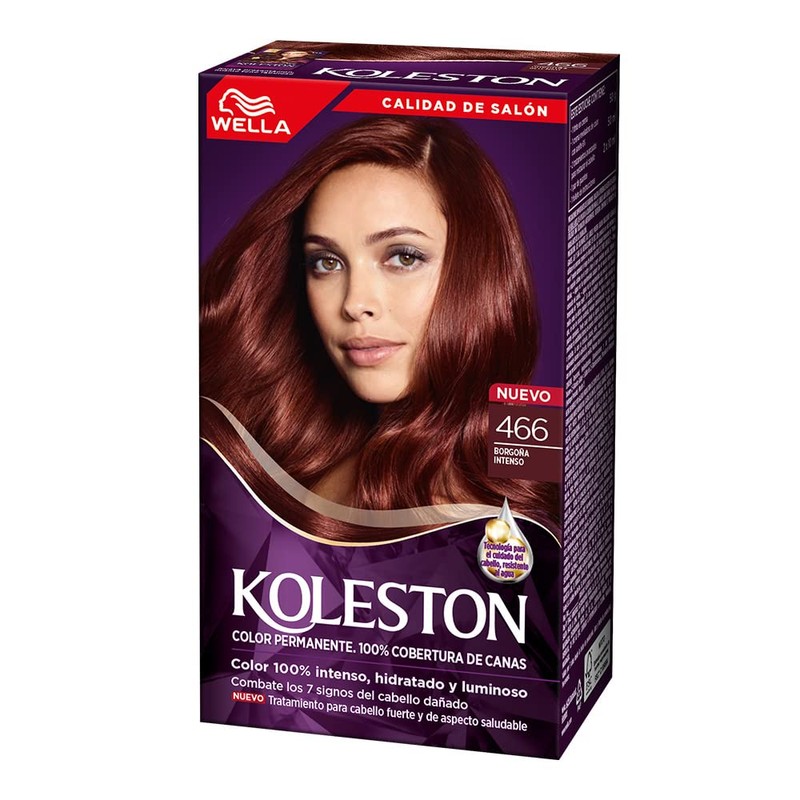 Koleston Tinte Permanente 466 Borgoña Intenso, 70 ml - Paquete