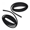 BURANIFUSION Front Glass Run Channel Weatherstrip Seal Pair Set Kit