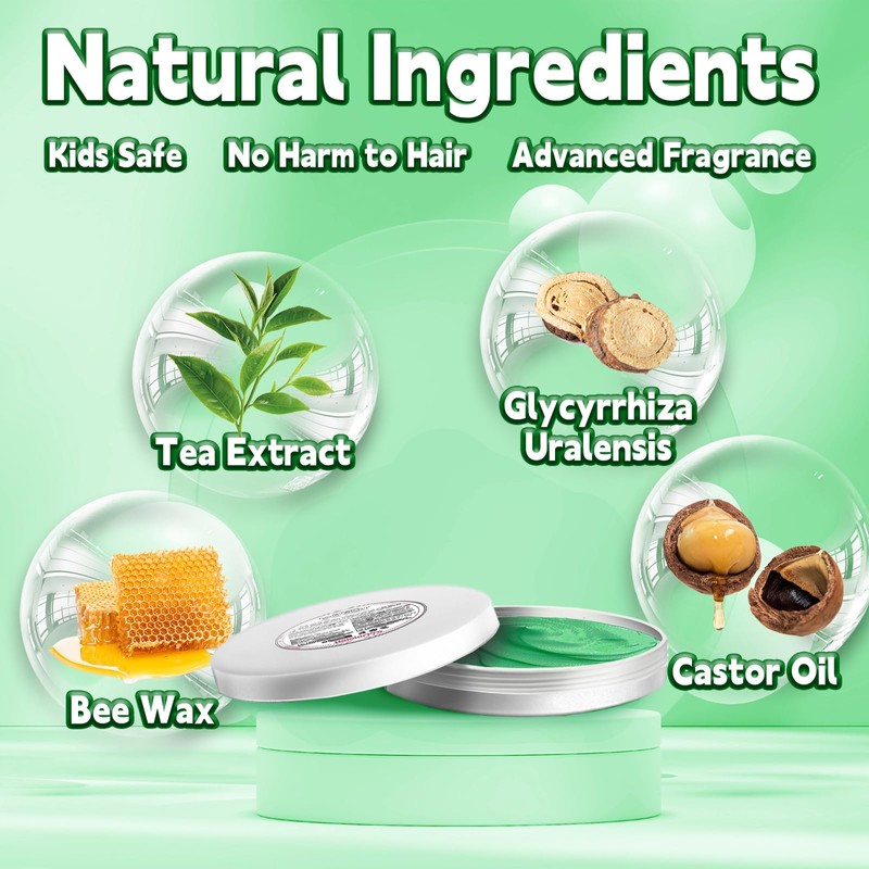 Green-29 Hair Color Wax Washable Temporary Hair Dye for Cosplay