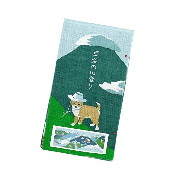 HAMAMONYO Tenugui Book 'Shiba-Inu Climbing Tour'