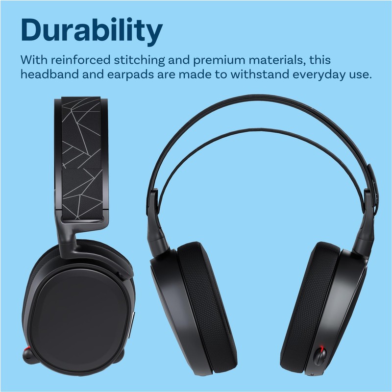 Ear Pads & Headband Replacement for SteelSeries Arctis 7/9 /