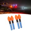 4pcs Bobber Light Glow Sticks Reusable Bulb Type Electronic Fishing