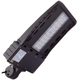 1000LED LED Shoebox Pole Light, 100W (300W Eq.) 11,000Lm, Daylight White 5000K, AC110-277V, LED Parking Lot Light, Street Light, Area Light, Waterproof IP66