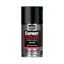 U-POL Expert Color, For Nissan KH3, Automotive Spray Paint, Professional Grade, Long-Lasting, Easy-To-Use, Super Black