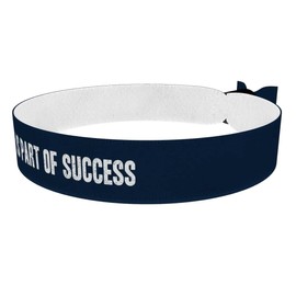Failure is part of Success Stoffarmband - Motivationsarmband aus Satin - Wasserfest & langlebig - Inspirierendes Armband für Selbstmotivation - Geschenk für Motivationsliebhaber - Positives Mindset