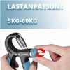 HCT STYLE Hand Exerciser Adjustable 5-60kg - Grip Trainer/Hand Gripper