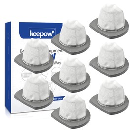 KEEPOW 2033 - Filtro de aspiradora compatible con Bissell Palo ligero sin bolsa aspiradora 2033, 20331, 20333, 20336, 20339, 2033M (paquete de 8)