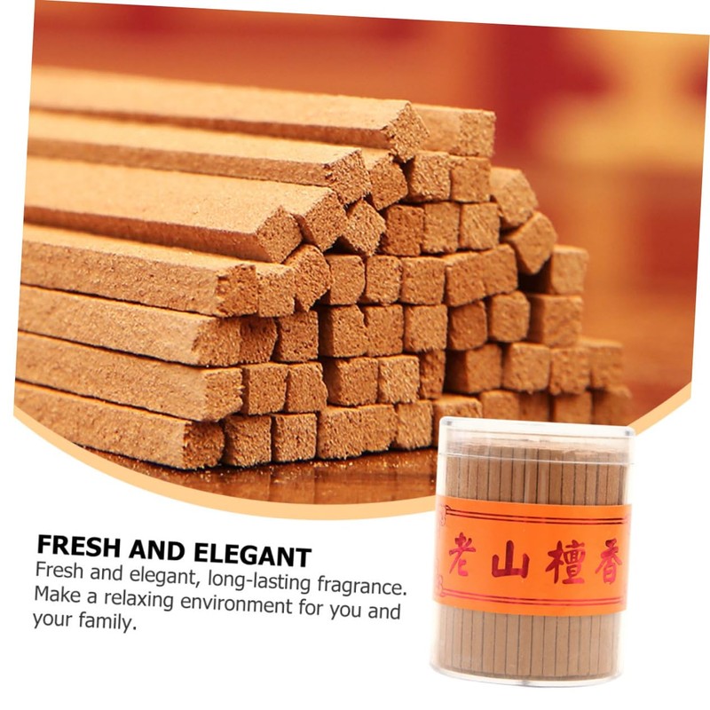 BIUDECO Natural Buddha Sandalwood Sticks Fragrant Incense Sticks for Home