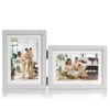 Tamolus 5X7 Double Wooden Hinged Picture Frame Vertical and Horizontal