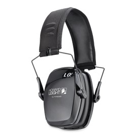 Howard Leight by Honeywell Leightning L0F Folding Ultraslim Shooting Earmuff (R-01523), Black