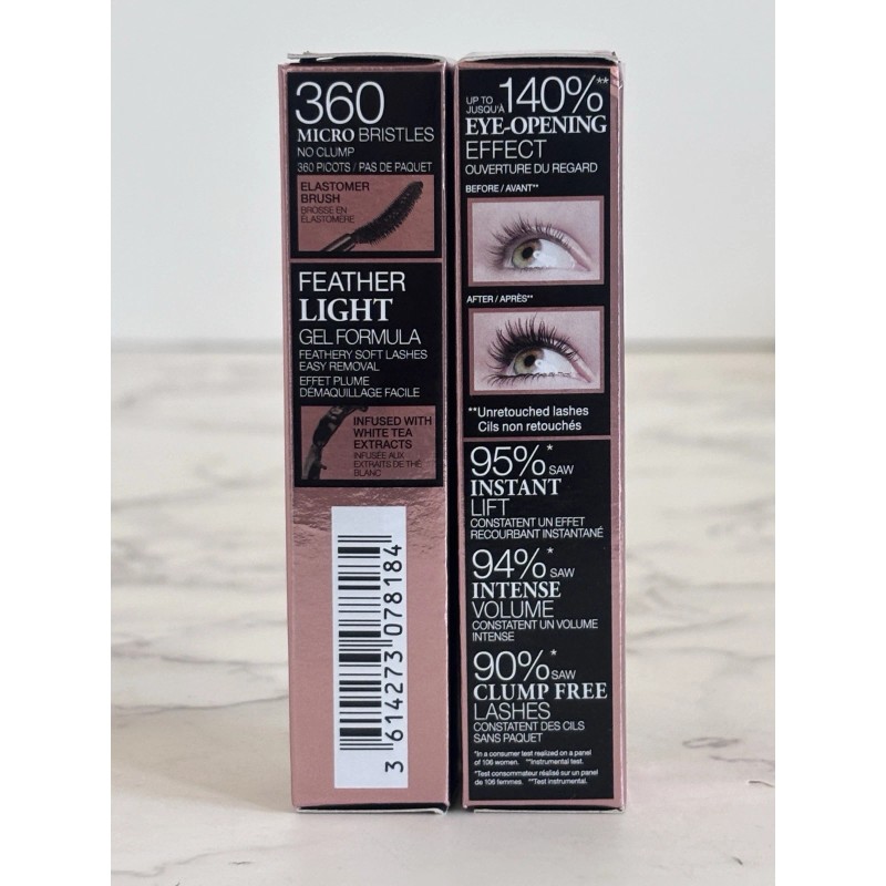 Lancôme 2X Lancome Lash Idole Lifting Volunizing Mascara 01 Glossy