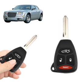 Boxonly Replacement Keyless Entry Remote Car Key Fob KOBDT04A 315MHz for Chrysler 300 Aspen for Dodge Avenger Charger Magnum Durango for Jeep Grand Cherokee Commander 4-Button