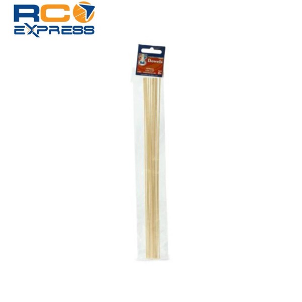 Midwest Products Wood Dowels 1/16x12in (10) MID7903