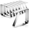 COM-FOUR® 8X Tablecloth Clips Made of Stainless Steel - Weatherproof