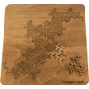 Martin Raynsford Wooden Fractal Tray Puzzle - Terdragon Curve
