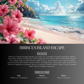 Lapew Hibiscus Island Escape Scented Mop Soap Concentrate 36 oz | Premium Fragranced Floor Cleaner | Streak-Free | Hard Floor Cleaning Solution | Eco Friendly | Made in USA