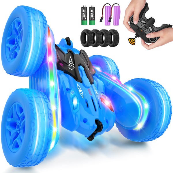 Jimdella Remote Control Car,RC Cars with Sides Light Strip and
