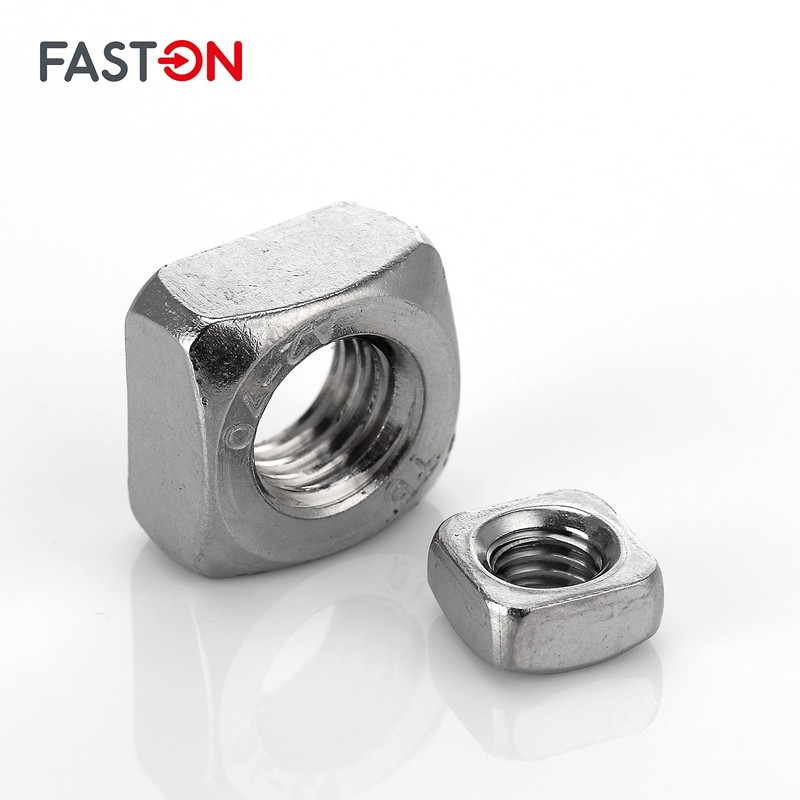 FASTON Square Nuts M6 Stainless Steel A2 V2A (Pack of