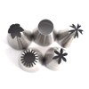 Piping Tips Large Cake Decorating Tools, 5 Pack Cake Piping