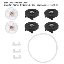 6 Basiszahnrad- und Klingenmixer-Ersatzteile Mixer-Zubehör Kompatibel für 250W Magic Bullet Juicer Replacemen(Kombination 1)