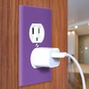WIRESTER Duplex Outlet Cover Wall Plate/Switch Plate - Solid Orchid