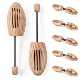 Blumtal shoe stretcher for men and women – shoe stretcher made of real wood, breathable, various sizes - Brown -