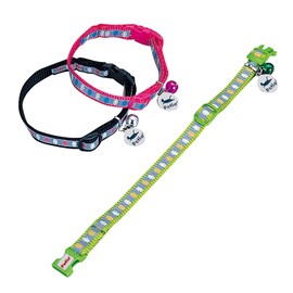 Petio Cat Collar Baton Flower Collar Green for Cats
