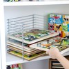 Melissa & Doug Puzzle Storage Rack - Wire Rack Holds