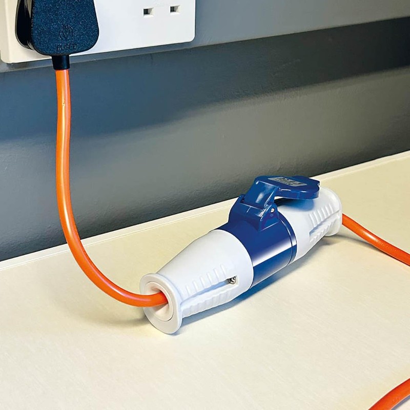 Belmont Leisure Electric Hook Up 13A Plug to 16A Socket