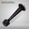 KOVOSCH Solid Rigid Door Stops with Soft Rubber Tips -