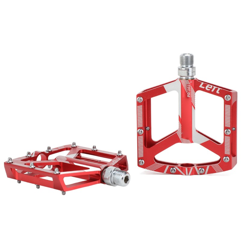 2PCS Universal Mountain Bike Pedal Replacement Non Slip CNC Aluminum