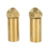 2 Pcs Pepper Shaker Gold 304 Stainless Steel Seasoning Bottle