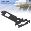Black Multitool with 14 in 1 Separate Rigger Tools Steel