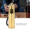 Portable Pocket Ashtray with Keychain Lanyard Retractable Circular Aluminium Alloy