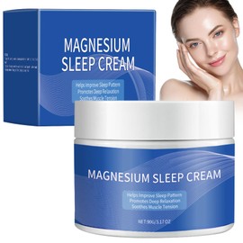 Magnesium Cream, Magnesium Cream Lotion for Soothing Leg Cramps, It Can Relieve Joint and Muscle Pain and Supplement the Magnesium Content of the Body