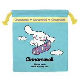 K Company Sanrio Characters CKC17-CN Drawstring Cinnamoroll, H8.1 x W 7.1 inches (205 x 180 mm)