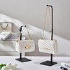 pickpiff 3 Pack Purse Holder Handbag Display Stand: Black Hanger