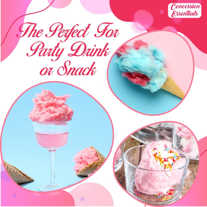 Cotton Candy Floss Sugar -Pink Vanilla and Blue Raspberry /2lb