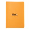 RHODIA 119188C - Orange Piqué Notebook - A5 - Lined