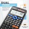 CATIGA SS-991EX Scientific Calculator with Advanced 550 Functions- Solar &