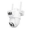 Dual Lens Security Camera Two Night Vision 3MP IP66 2304x2592