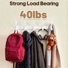 Coat Rack Wall Mount, Heavy Duty Coat Rack Hooks for