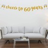 Happy Birthday Banner,Cheers to 50 Years Birthday Party Decorations Paper