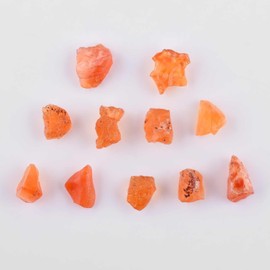 25 Carats Natural Raw Mexican Fire Opal Stone, Gemstones and Crystals, Rough Loose Supplies, DIY Handcrafted, Jewelry Making, Wire Wrapping, Wholesale, October Birthstone