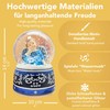 Snow Globe Christmas Music Box | Angel Blue Dreamy |