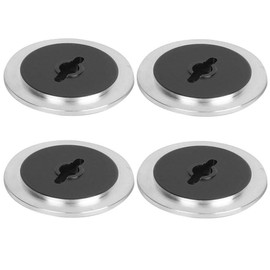 Demeras RC Brake Disc Durable Aluminium Alloy Disc Pad Compatible with 1:10 Simulated RC Car HSP 94123 (Black)